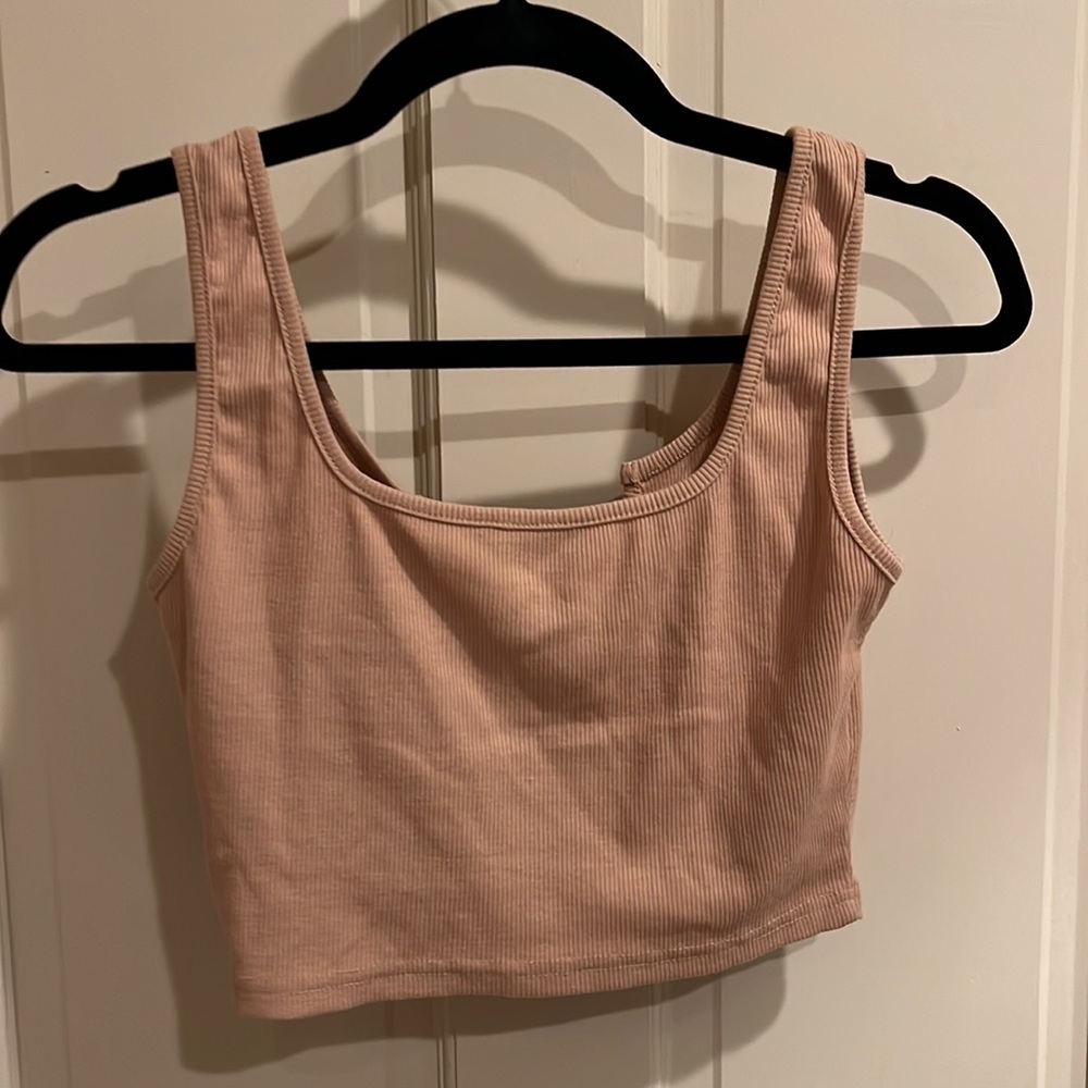 Brown Button Tank - Picture 2 of 2